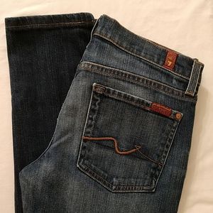 7 for all mankind Roxanne skinny jean size 28